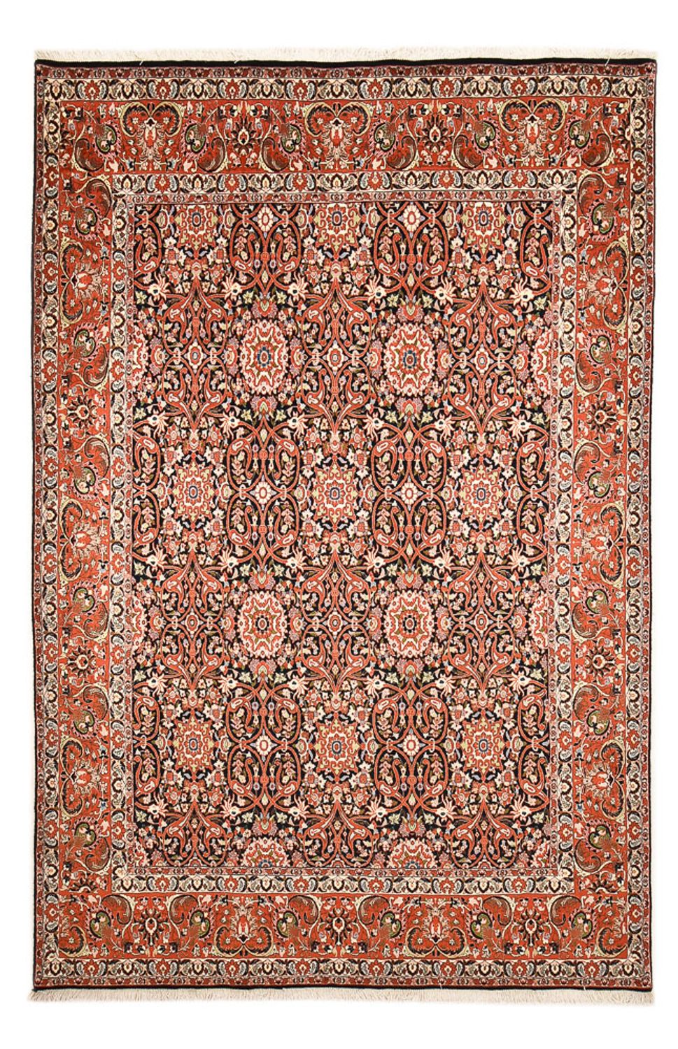 Perzisch tapijt - Bijar - 300 x 198 cm - roest