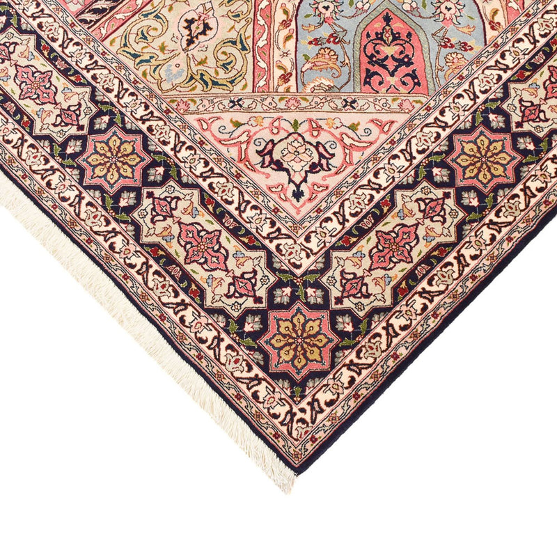 Perzisch tapijt - Tabriz - Royal - 250 x 208 cm - donker beige
