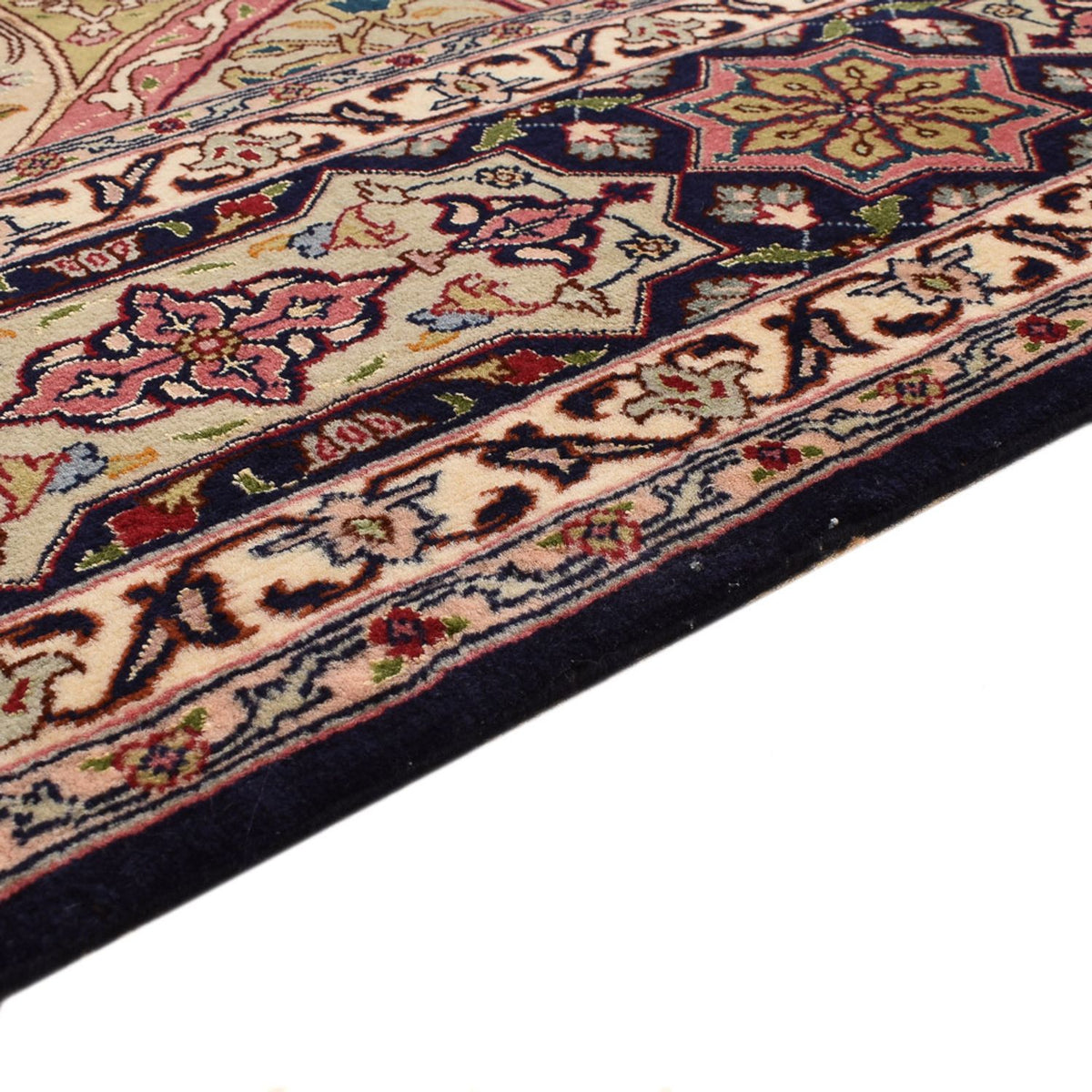 Perzisch tapijt - Tabriz - Royal - 250 x 208 cm - donker beige