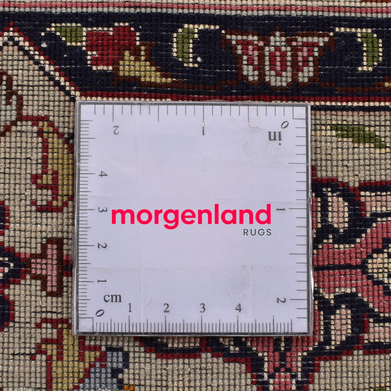 Perzisch tapijt - Tabriz - Royal - 250 x 208 cm - donker beige