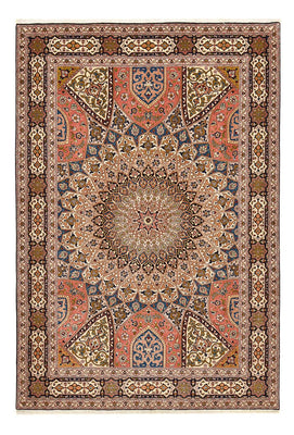 Perzisch tapijt - Tabriz - Royal - 250 x 170 cm - donker beige