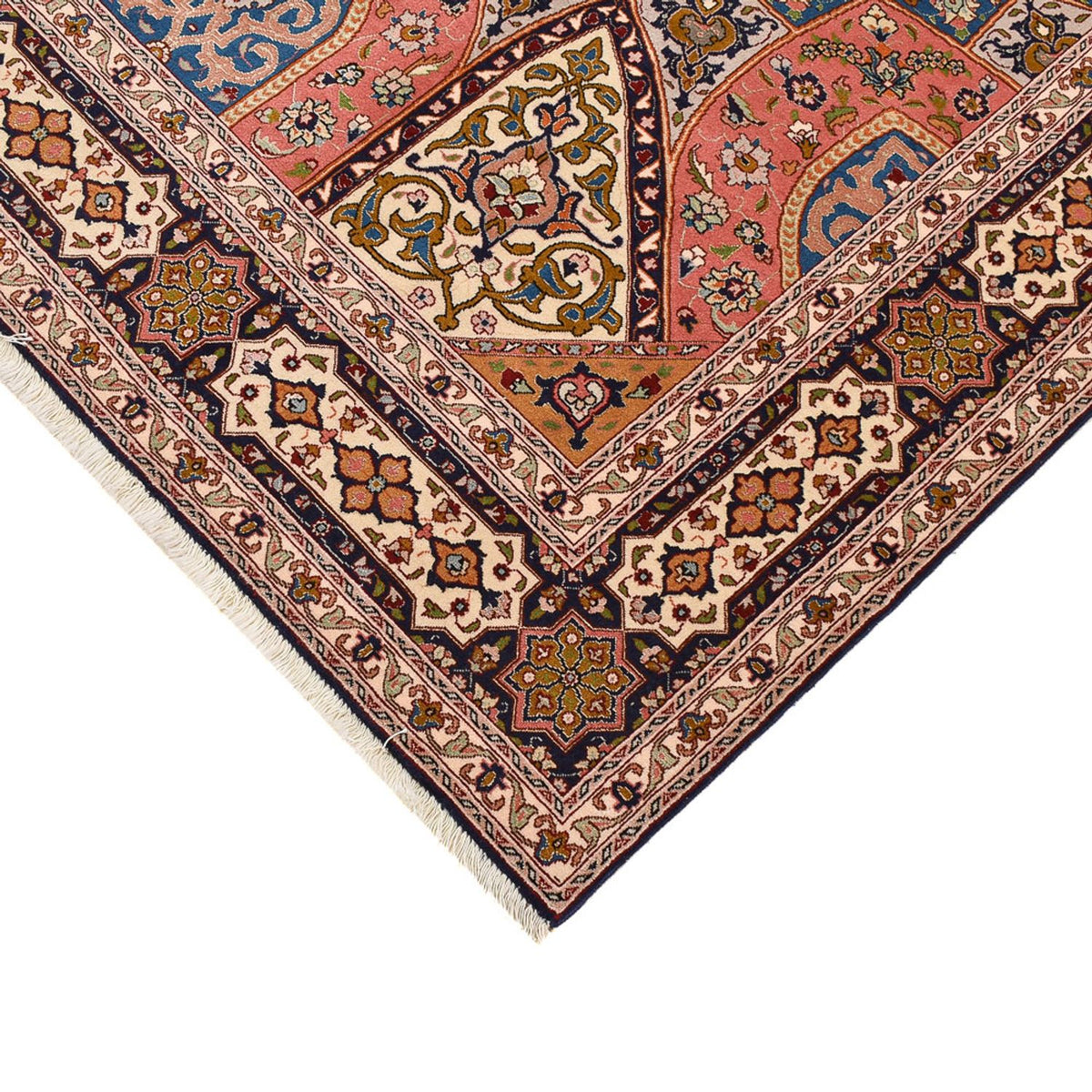 Perzisch tapijt - Tabriz - Royal - 250 x 170 cm - donker beige