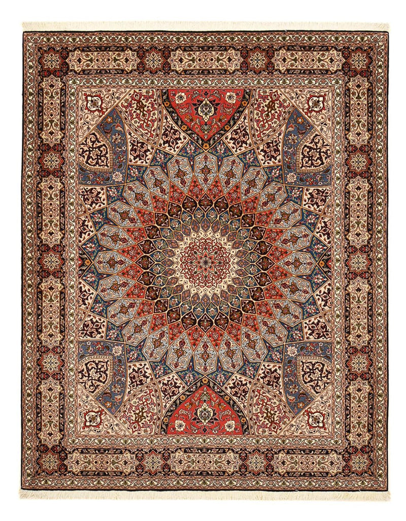 Perzisch tapijt - Tabriz - Royal - 255 x 205 cm - donker beige