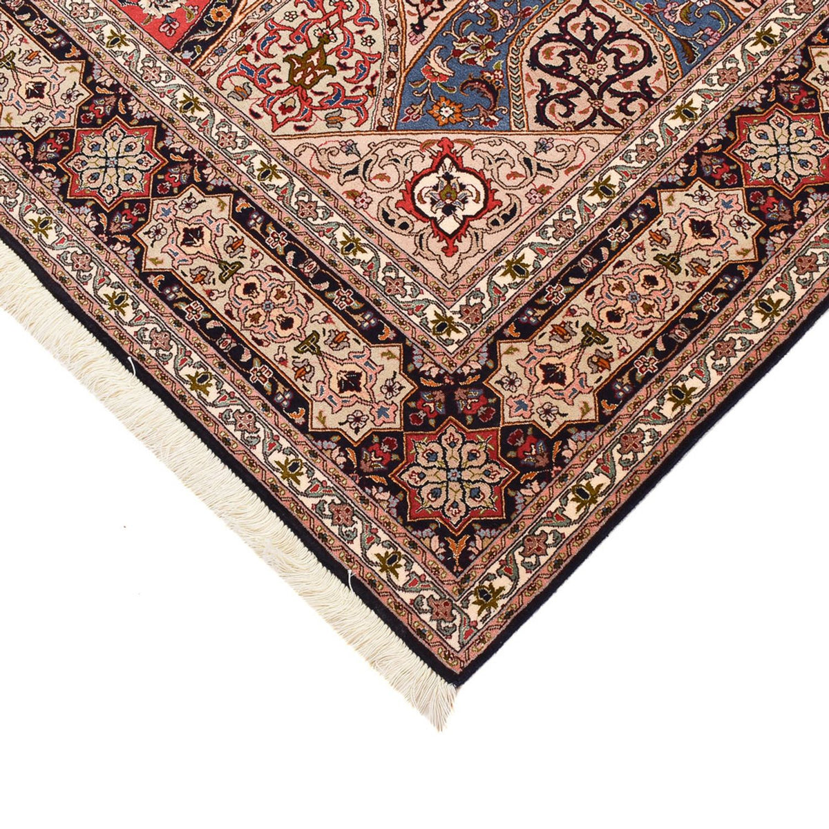 Perzisch tapijt - Tabriz - Royal - 255 x 205 cm - donker beige