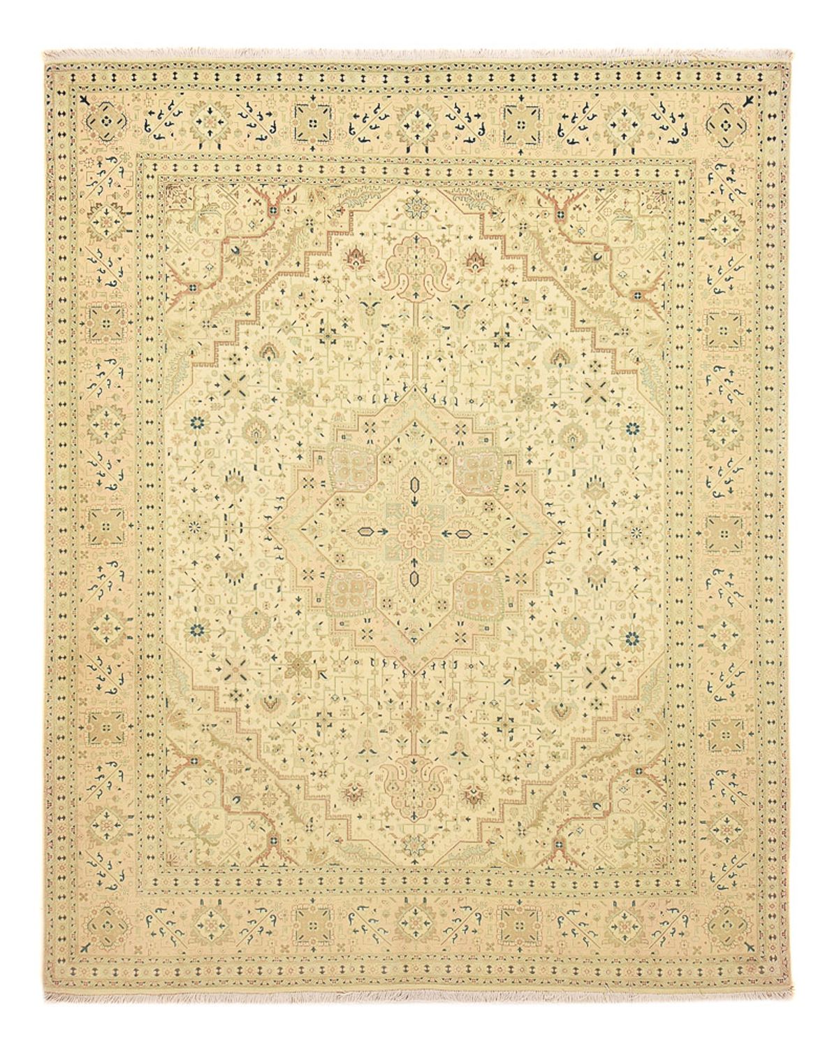 Perzisch tapijt - Tabriz - Royal - 257 x 202 cm - zand
