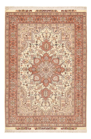 Perzisch tapijt - Tabriz - Royal - 161 x 105 cm - licht rood