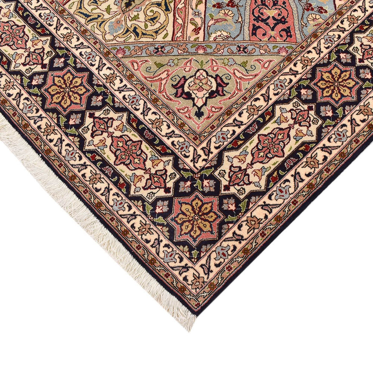 Perzisch tapijt - Tabriz - Royal - 250 x 204 cm - veelkleurig
