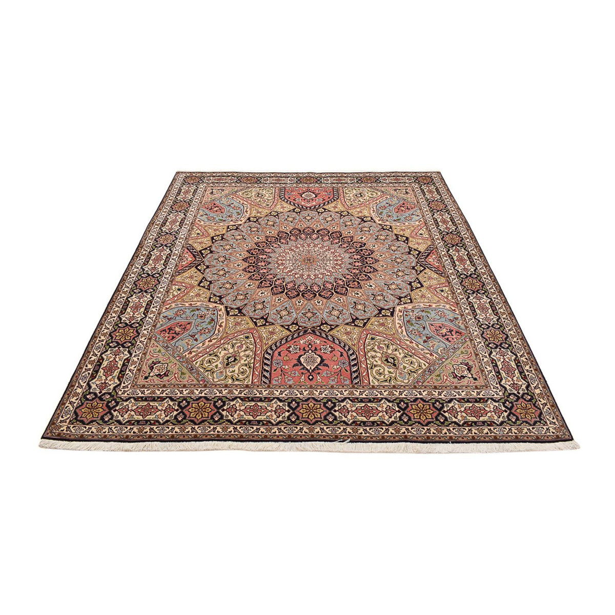 Perzisch tapijt - Tabriz - Royal - 250 x 204 cm - veelkleurig