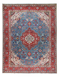 Perzisch tapijt - Tabriz - Royal - 400 x 312 cm - blauw