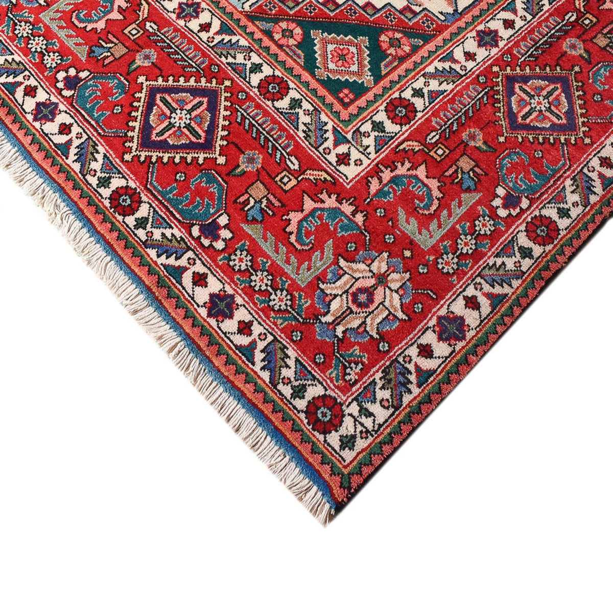 Perzisch tapijt - Tabriz - Royal - 400 x 312 cm - blauw