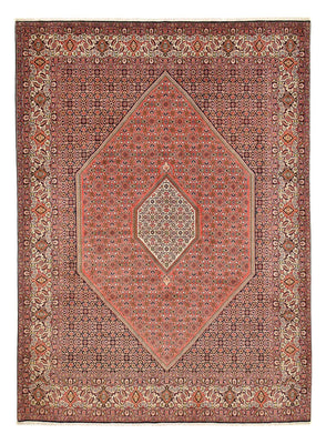 Perzisch tapijt - Bijar - 400 x 292 cm - bordeauxrood
