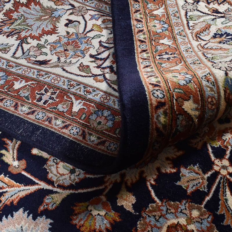 Perzisch tapijt - Klassiek - Koninklijke - 388 x 300 cm - donkerblauw