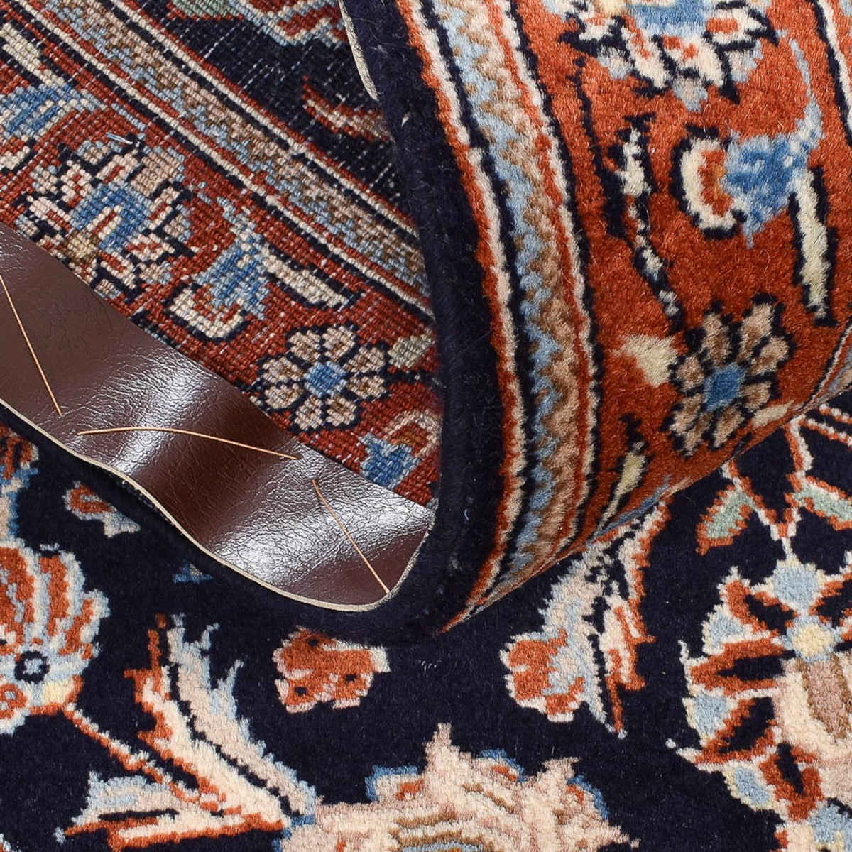 Loper Perzisch tapijt - Klassiek - 334 x 75 cm - donkerblauw