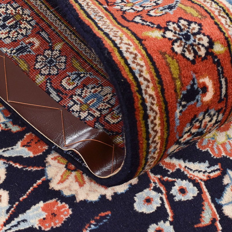 Loper Perzisch tapijt - Klassiek - 344 x 78 cm - donkerblauw