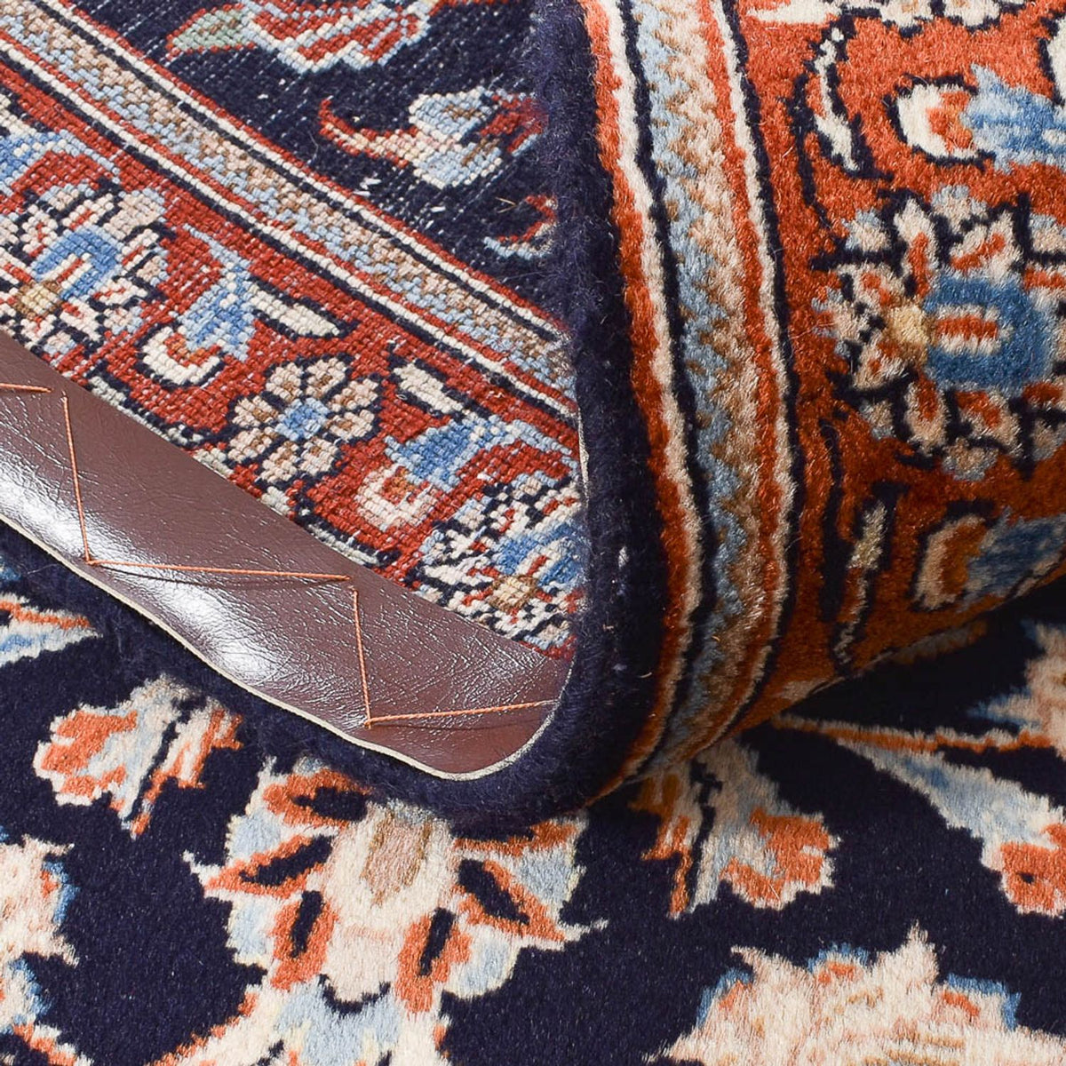 Loper Perzisch tapijt - Klassiek - 330 x 74 cm - donkerblauw