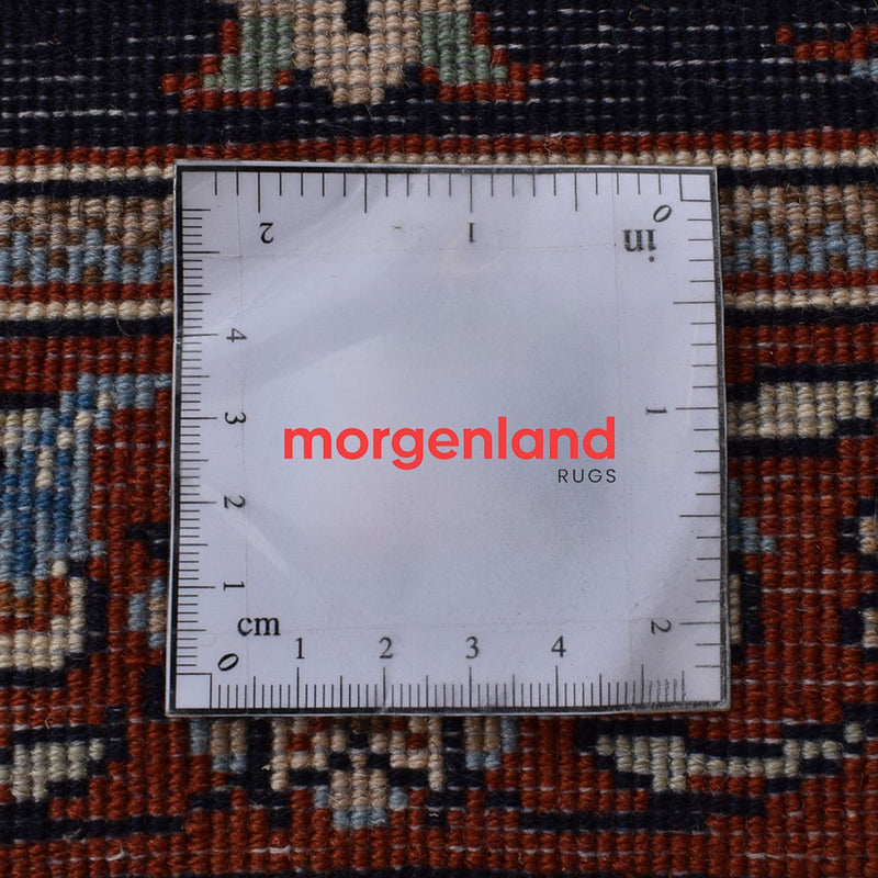 Loper Perzisch tapijt - Klassiek - 330 x 74 cm - donkerblauw