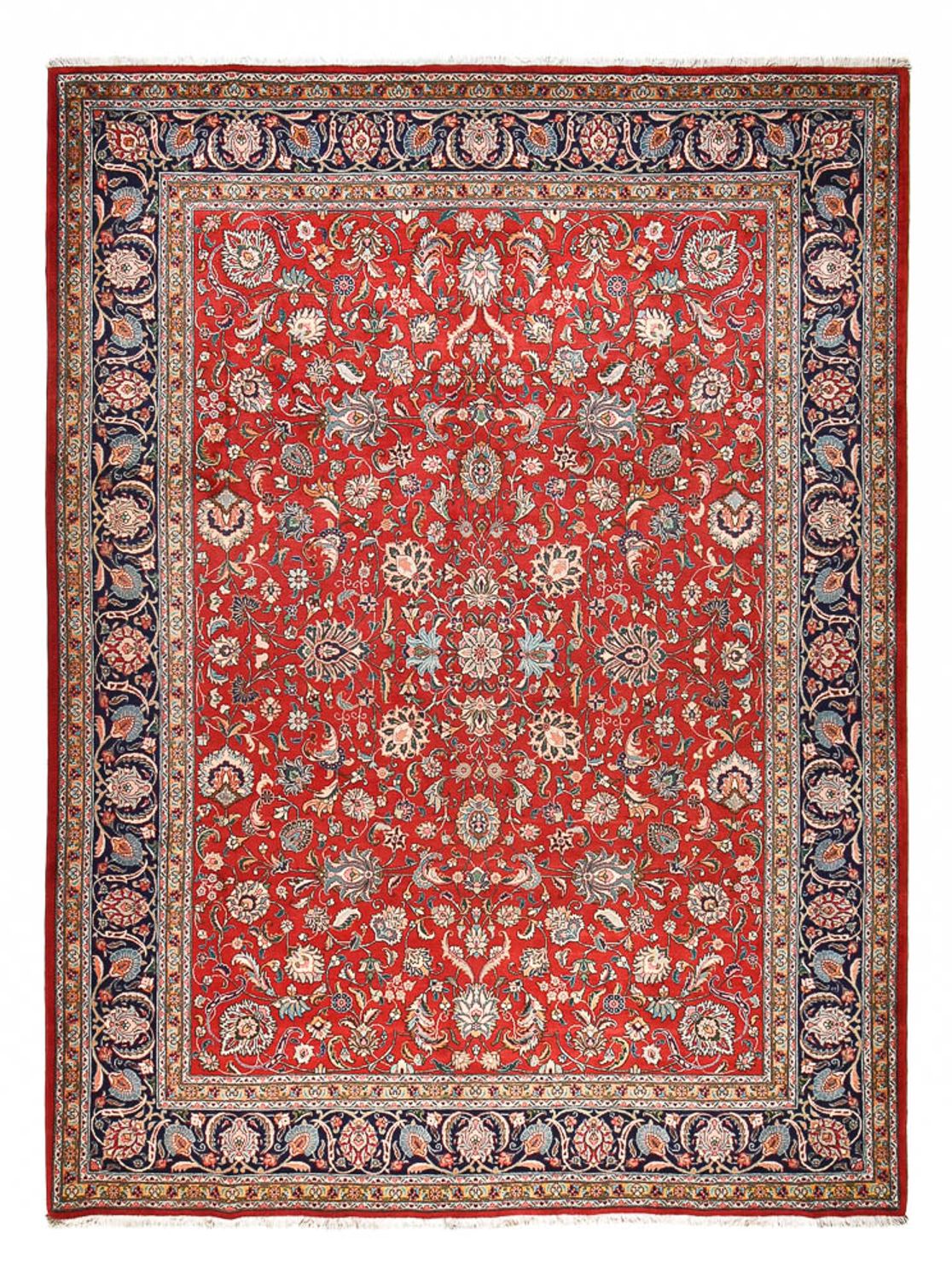 Perzisch tapijt - Tabriz - Royal - 382 x 301 cm - rood