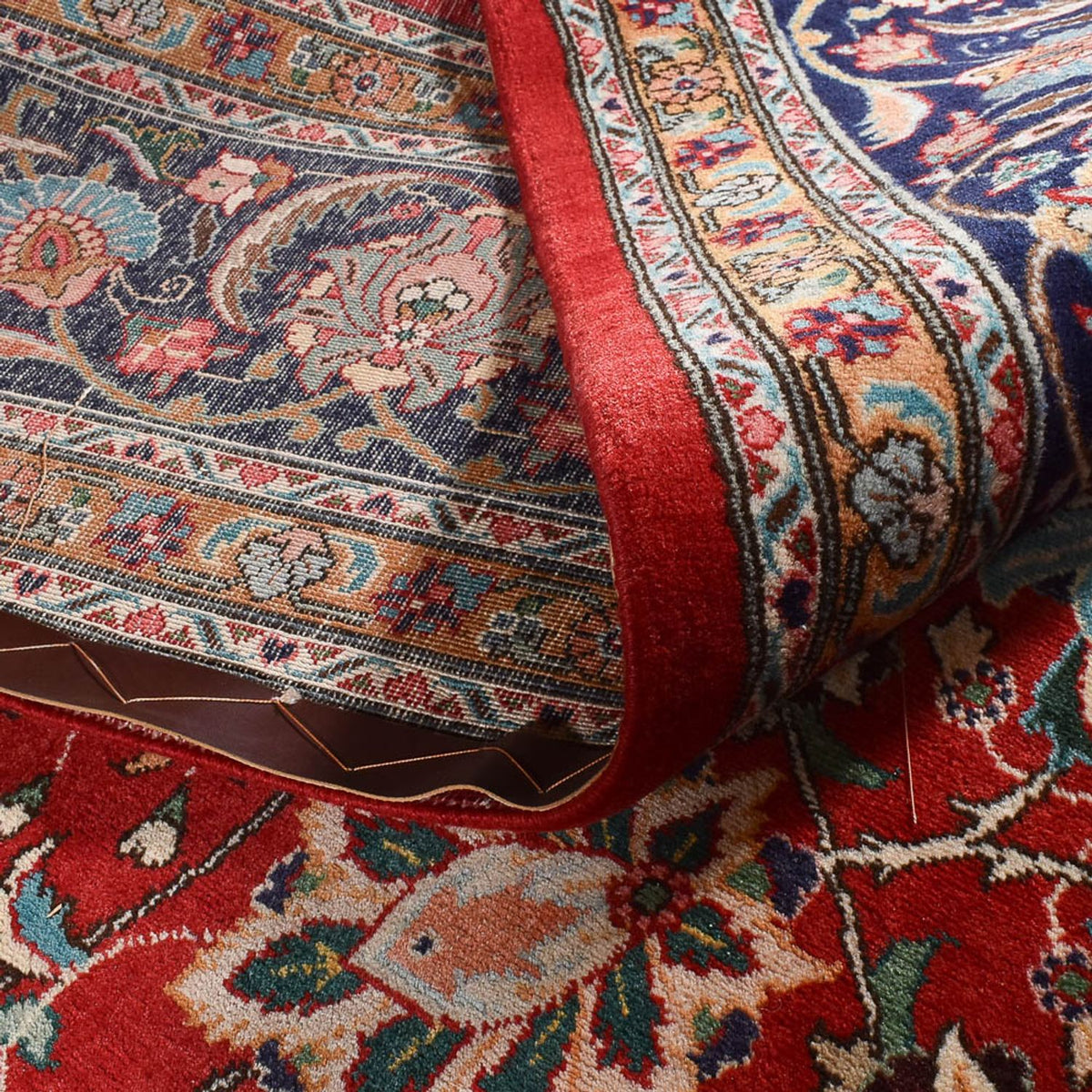 Perzisch tapijt - Tabriz - Royal - 382 x 301 cm - rood