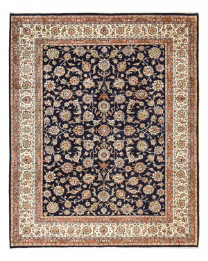 Perzisch tapijt - Klassiek - Koninklijke - 385 x 300 cm - donkerblauw