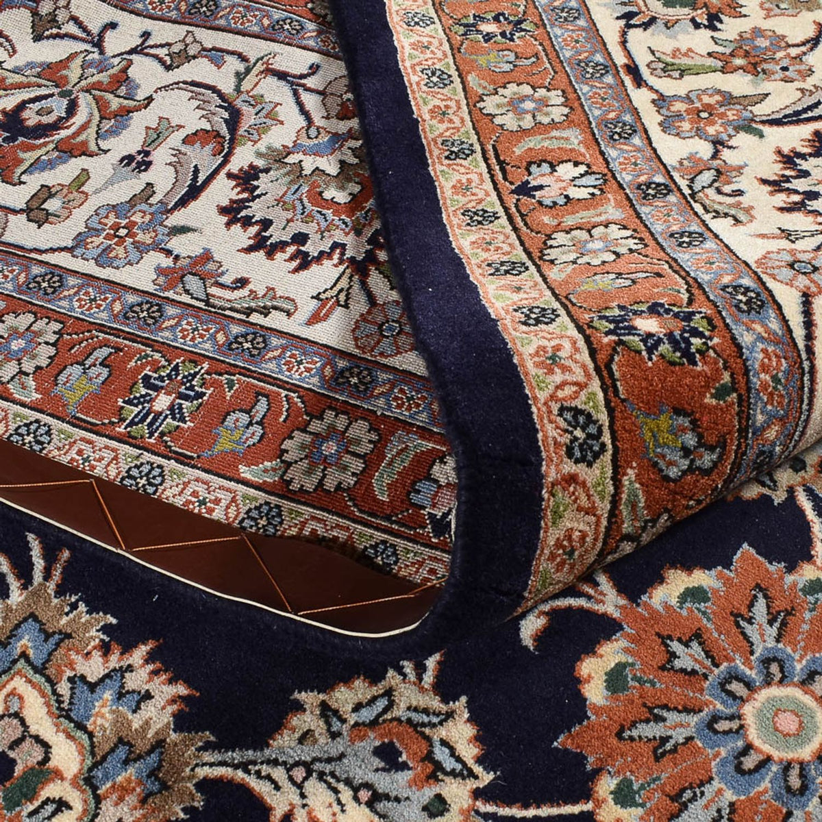 Perzisch tapijt - Klassiek - Koninklijke - 385 x 300 cm - donkerblauw