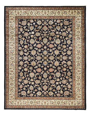 Perzisch tapijt - Klassiek - Koninklijke - 392 x 302 cm - donkerblauw