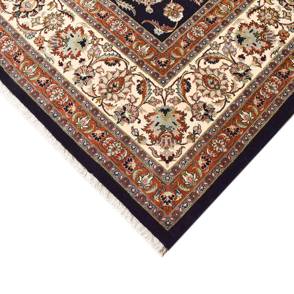 Perzisch tapijt - Klassiek - Koninklijke - 393 x 302 cm - donkerblauw