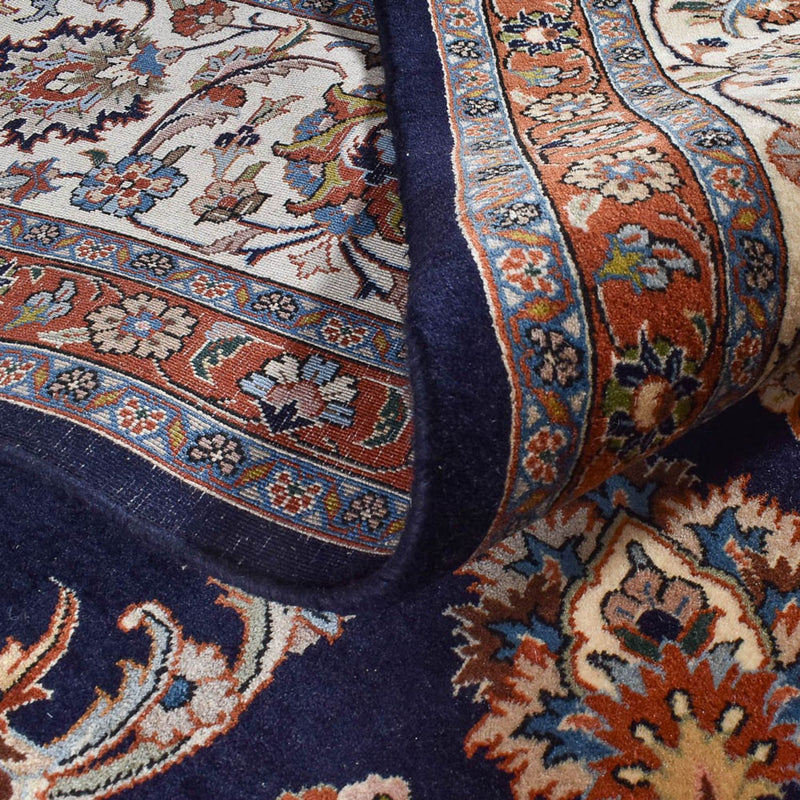 Perzisch tapijt - Klassiek - Koninklijke - 394 x 300 cm - donkerblauw