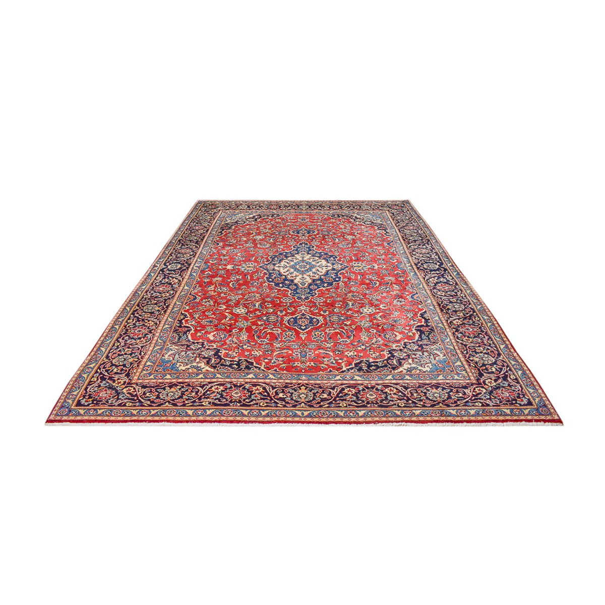 Perzisch tapijt - Keshan - 344 x 250 cm - rood