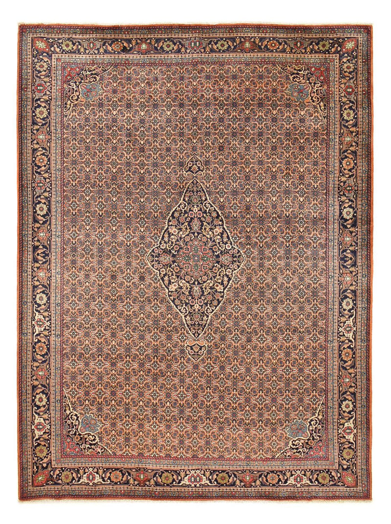 Perzisch tapijt - Bijar - 398 x 302 cm - donker beige