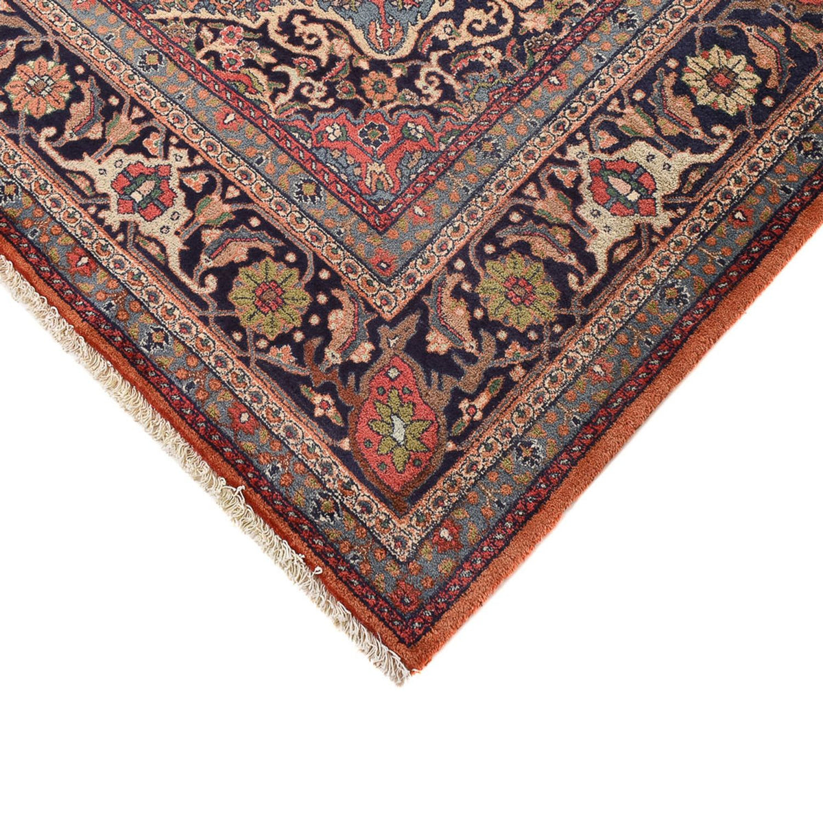 Perzisch tapijt - Bijar - 398 x 302 cm - donker beige