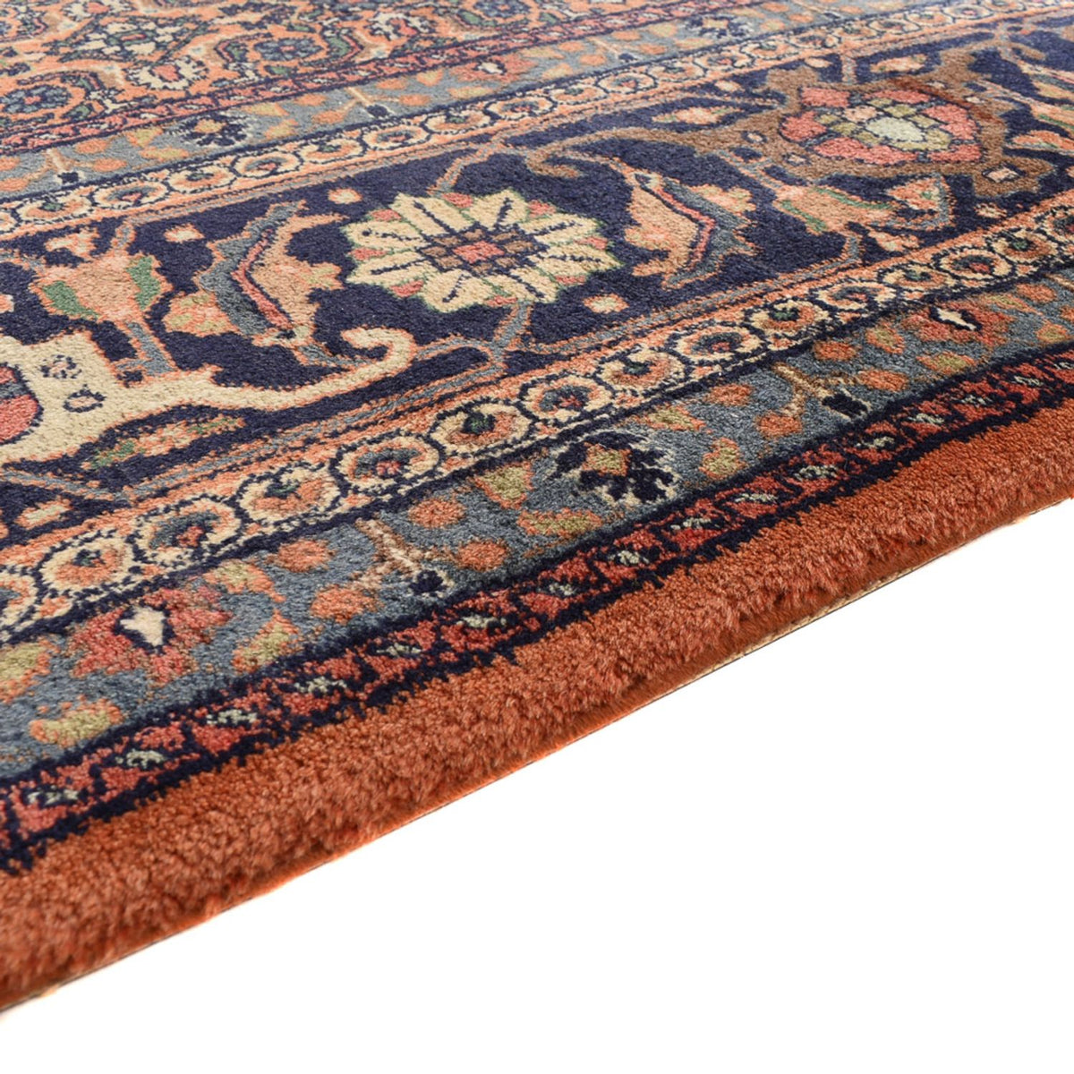 Perzisch tapijt - Bijar - 398 x 302 cm - donker beige