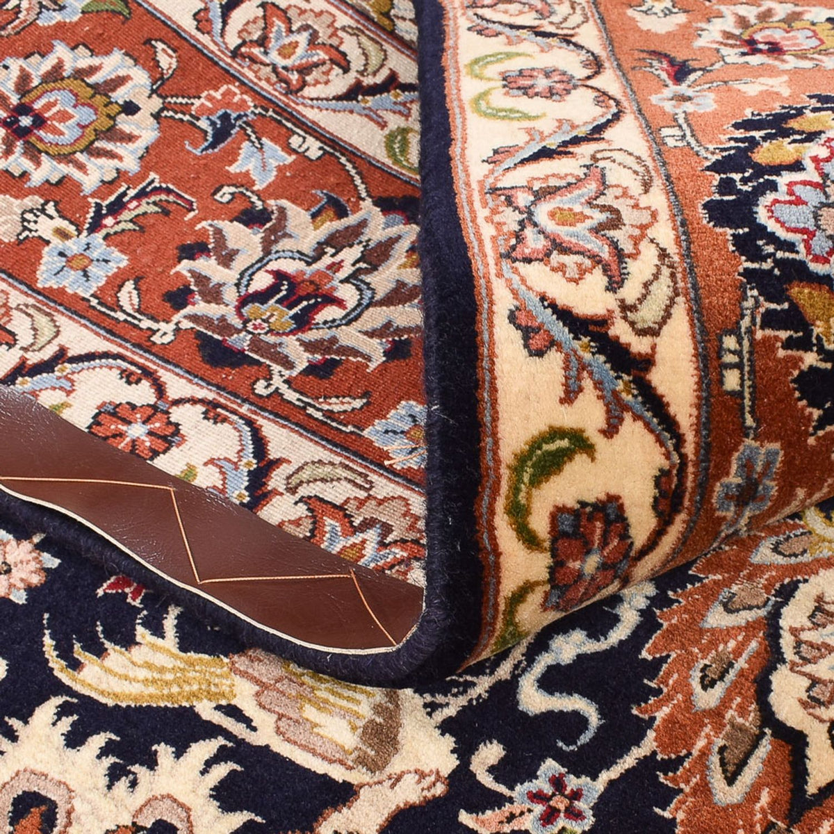 Perzisch tapijt - Bijar - 237 x 178 cm - donkerblauw