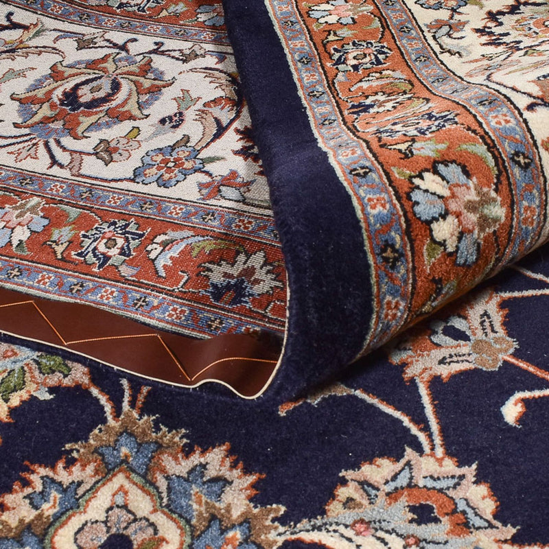 Perzisch tapijt - Klassiek - Koninklijke - 398 x 298 cm - donkerblauw