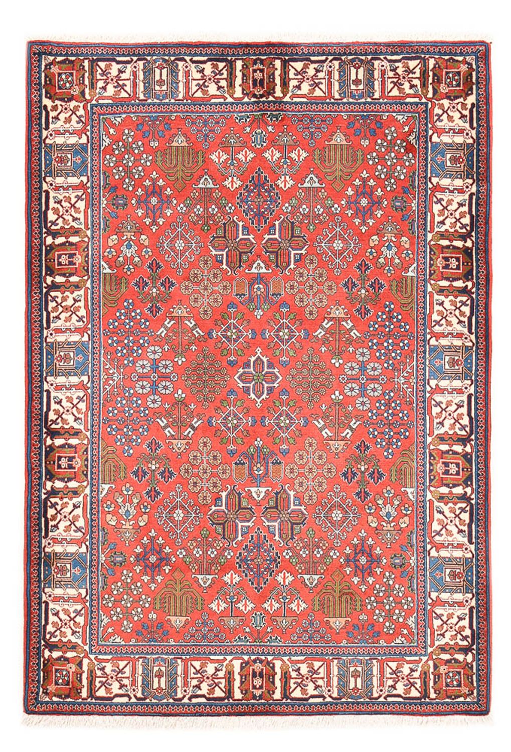 Perzisch Tapijt - Nomadisch - 200 x 140 cm - rood