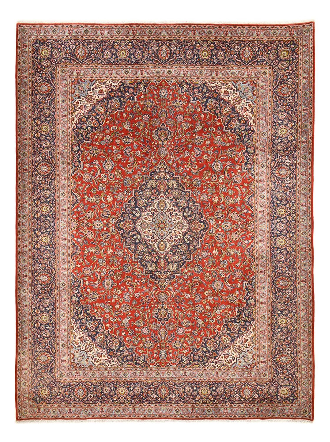 Perzisch tapijt - Keshan - 415 x 307 cm - rood