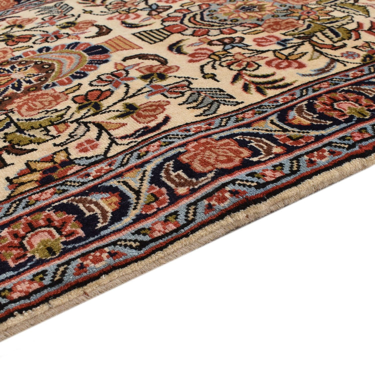 Loper Perzisch tapijt - Bijar - 314 x 55 cm - beige