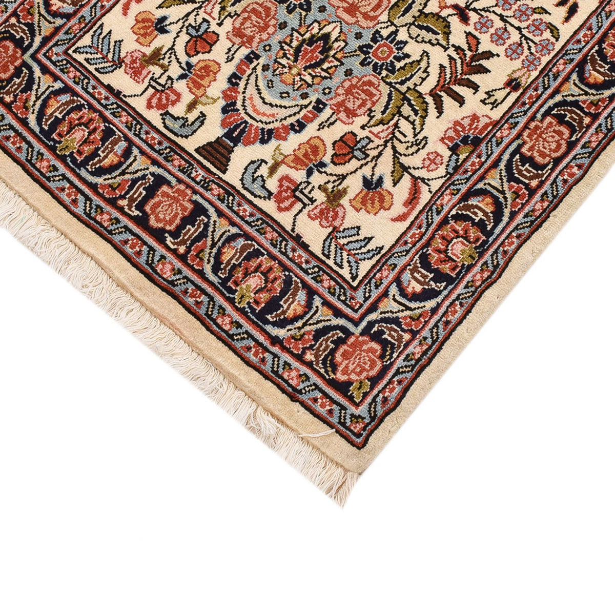 Loper Perzisch tapijt - Bijar - 313 x 59 cm - beige