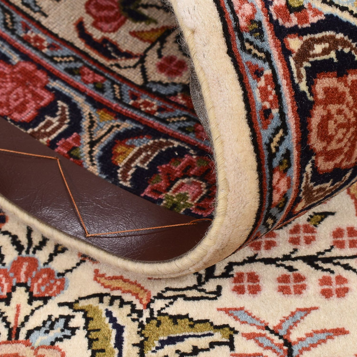 Loper Perzisch tapijt - Bijar - 313 x 59 cm - beige