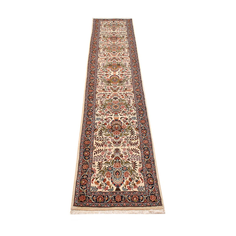 Loper Perzisch tapijt - Bijar - 313 x 59 cm - beige