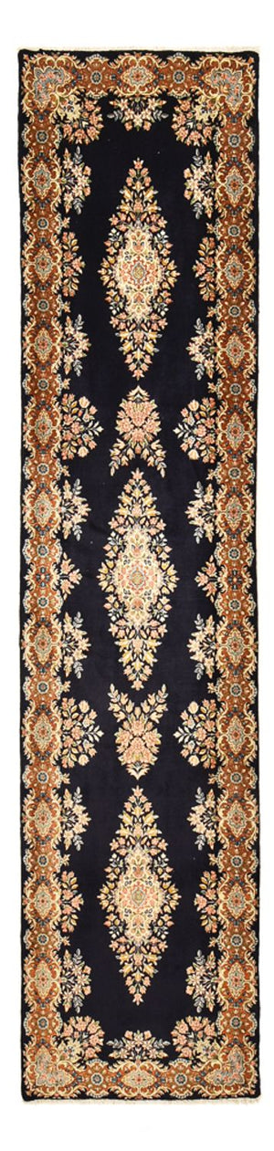 Loper Perzisch tapijt - Royal - 415 x 96 cm - donkerblauw