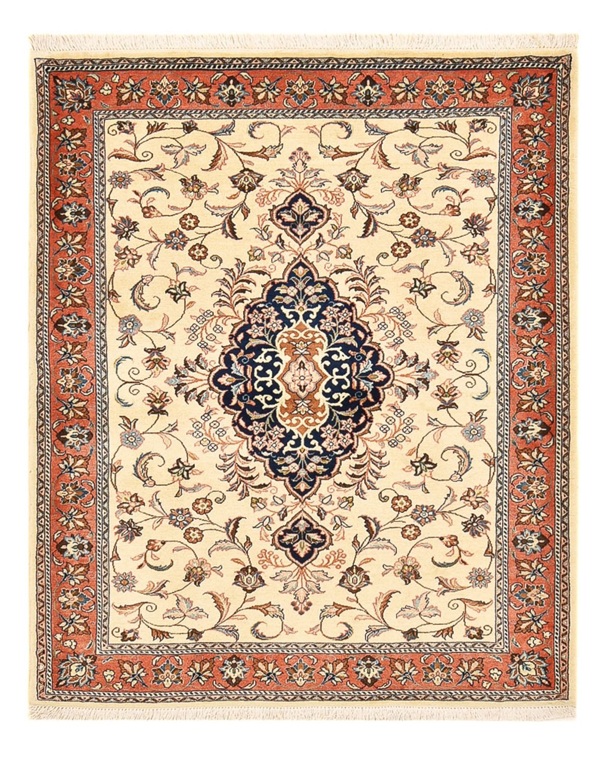 Perzisch tapijt - Klassiek - 145 x 115 cm - licht beige