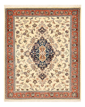 Perzisch tapijt - Klassiek - 145 x 115 cm - licht beige
