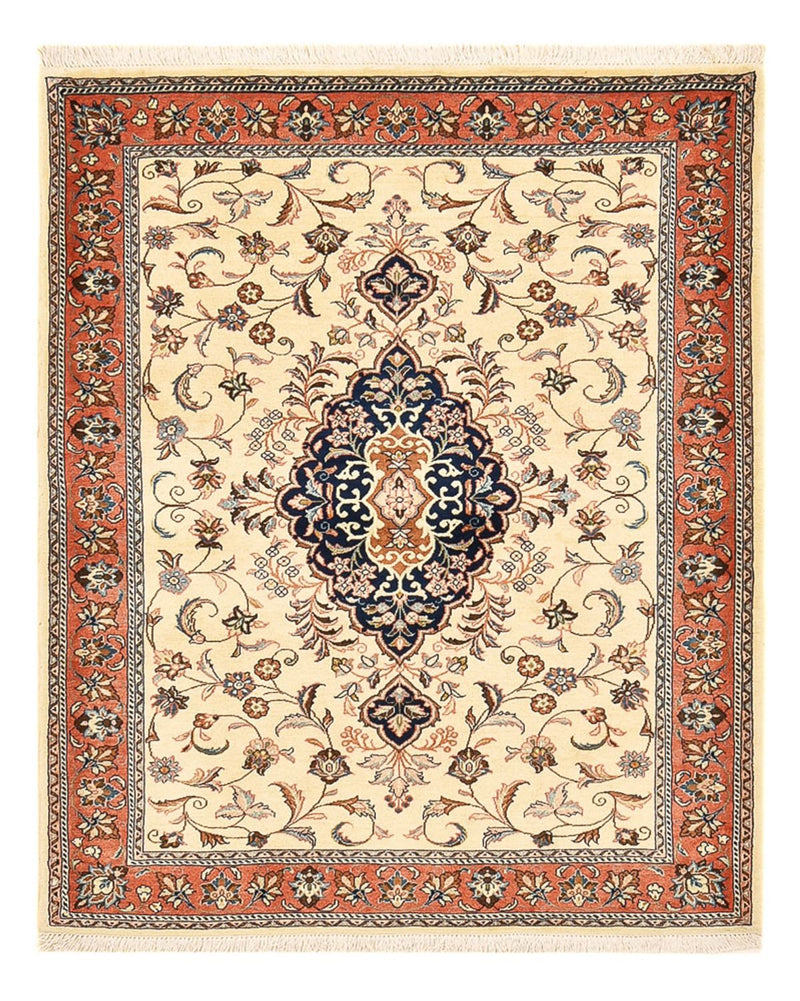 Perzisch tapijt - Klassiek - 145 x 115 cm - licht beige