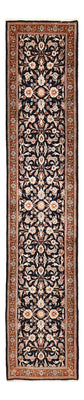 Loper Perzisch tapijt - Keshan - 338 x 78 cm - donkerblauw