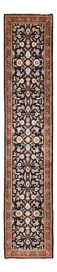 Loper Perzisch tapijt - Keshan - 338 x 78 cm - donkerblauw