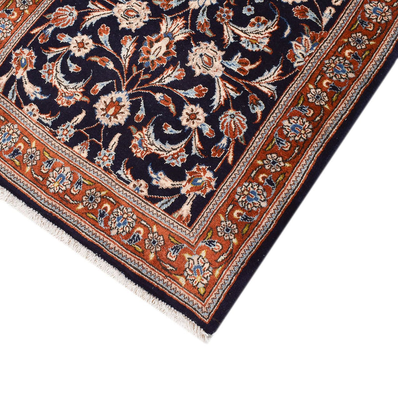 Loper Perzisch tapijt - Keshan - 338 x 78 cm - donkerblauw