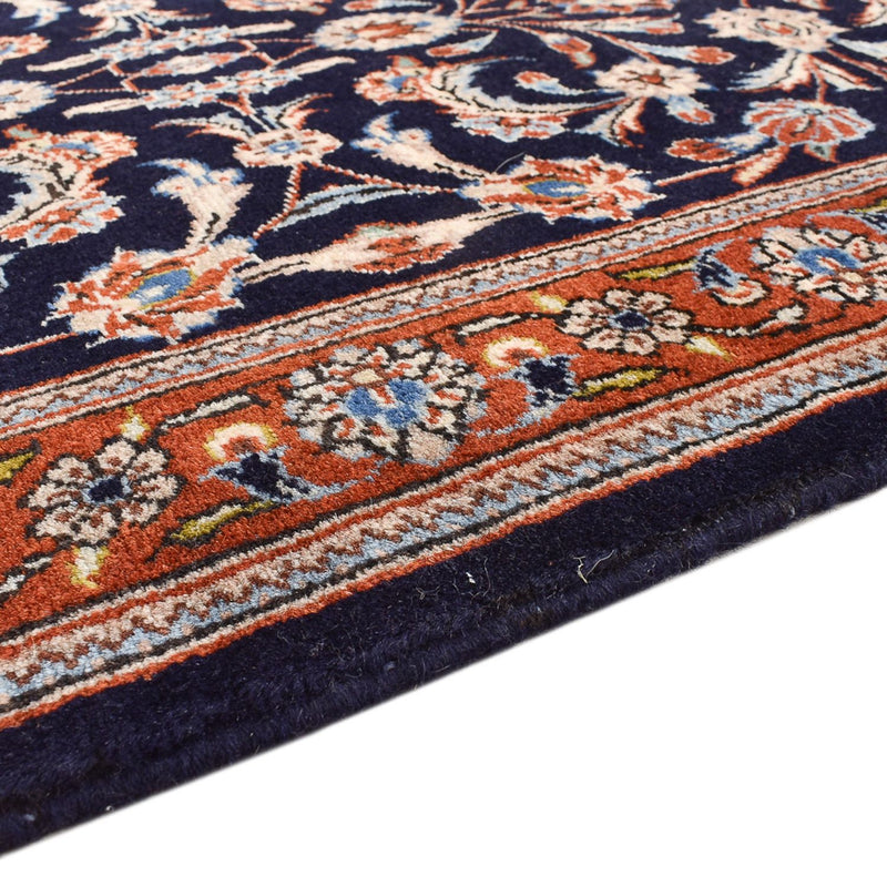 Loper Perzisch tapijt - Keshan - 338 x 78 cm - donkerblauw