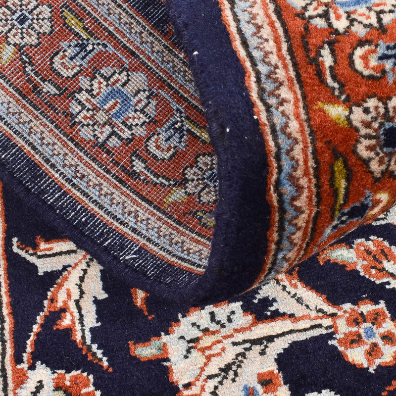 Loper Perzisch tapijt - Keshan - 338 x 78 cm - donkerblauw