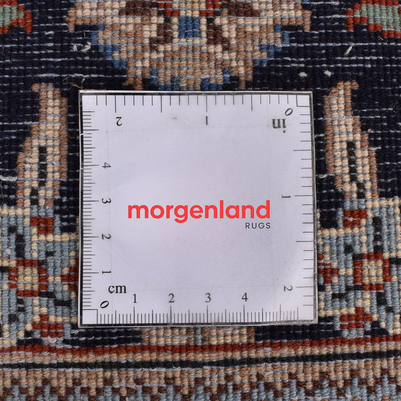 Loper Perzisch tapijt - Keshan - 338 x 78 cm - donkerblauw