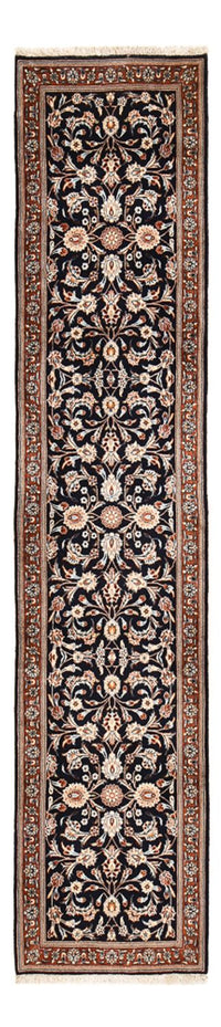 Loper Perzisch tapijt - Keshan - 338 x 75 cm - donkerblauw